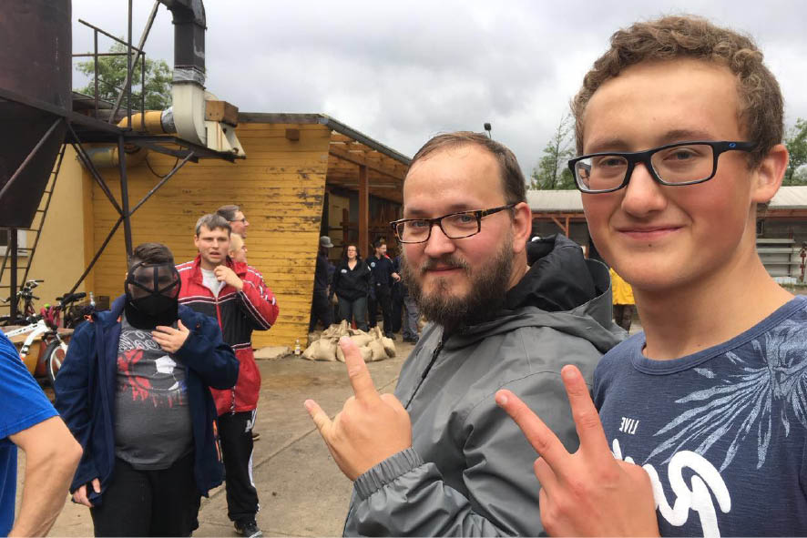 Wolfgang Sturm und Philipp